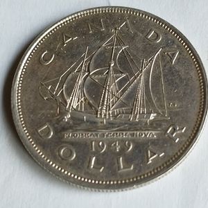 1949 Canada Silver Dollar